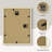 Picture Frame Wall Set with Polished Plexiglass-1831817290-1831817288
