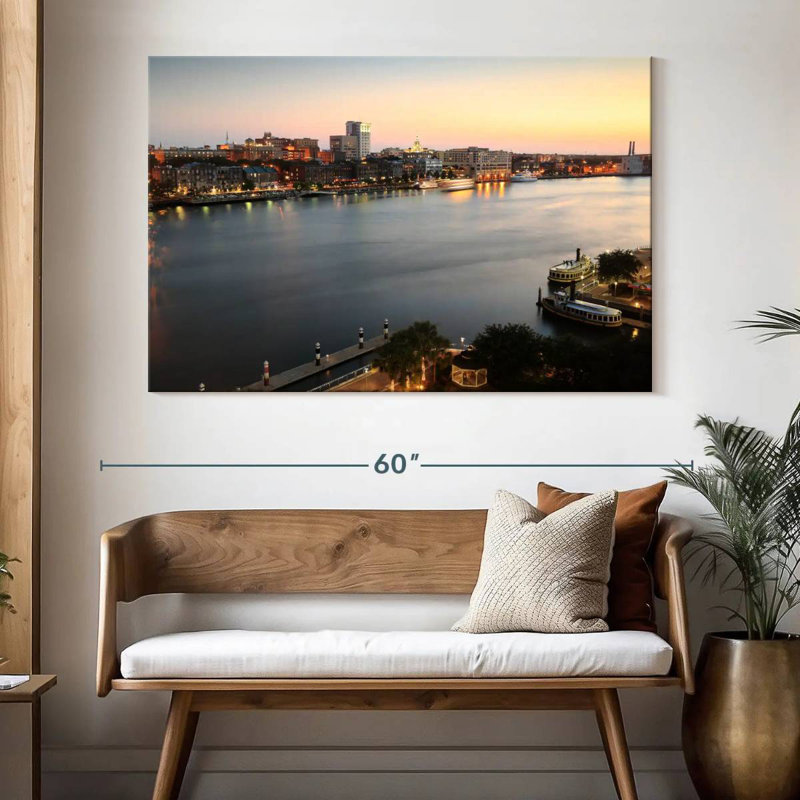 Kavia Savannah Georgia, 34" H x 51" W