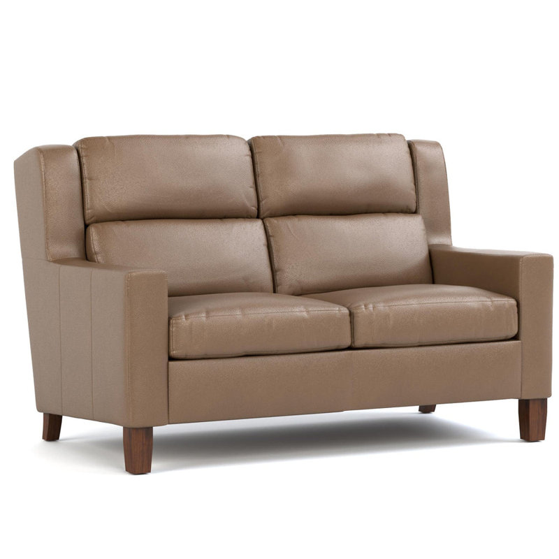 Woodlands Track Arm Loveseat, Selvano Granite