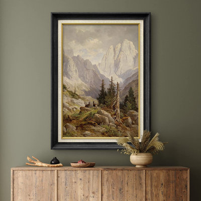 " Mountain Range Valley Pine Forest Nature Wilderness "