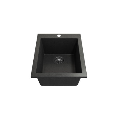 Campino 16'' L Single Basin Kitchen Sink