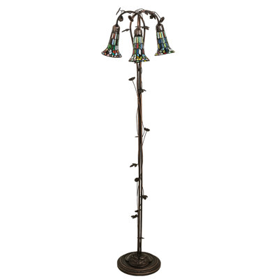 Pond Lily Tree Floor Lamp