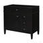 Meuble-lavabo de 36 po sans lavabo supérieur, armoire de rangement moderne avec 2 tiroirs et un tiroir basculant, structure en bois massif-1334388423-1334388426