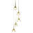 Amalfi 5-Light Height Adjustable ETL Certified Integrated LED Chandelier with Cone Shades-65216906