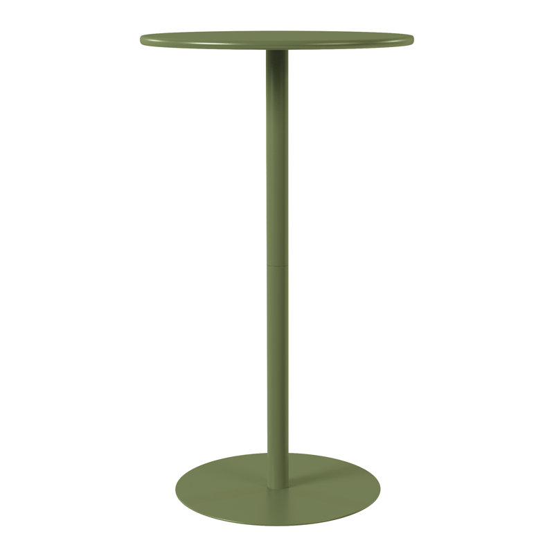Table de bar ronde pour l'extérieur, Vert