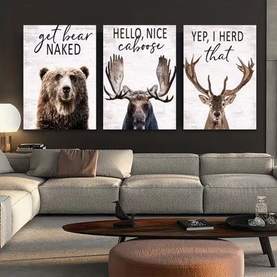 3 Piece Wrapped Canvas Print
