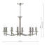 Amplas 8 - Light Candle Style Chandelier