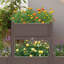 Lit de jardin surélevé pour l'extérieur 