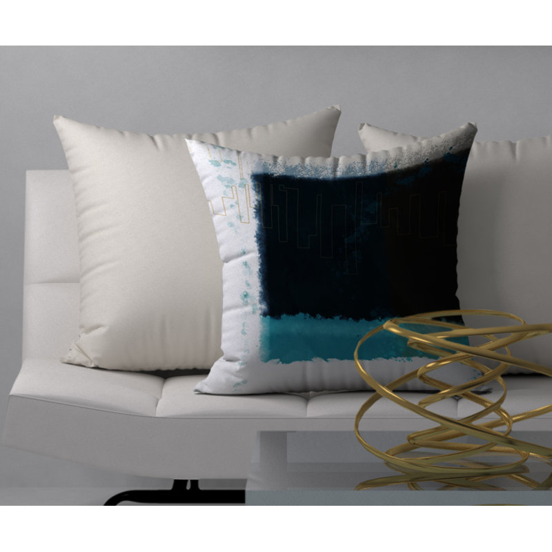 Coussin décoratif carrée de fierté excitante, 20 po x 20 po