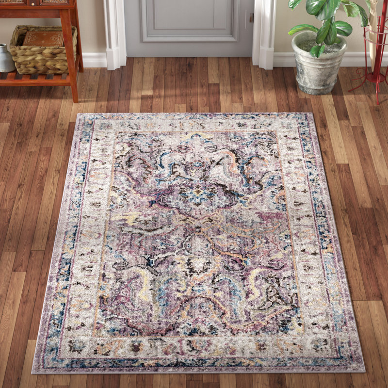 Fitz Performance Oriental Rug, Rectangle 6' x 9'