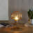  12" Modern Retro Glass Mushroom Table Lamp