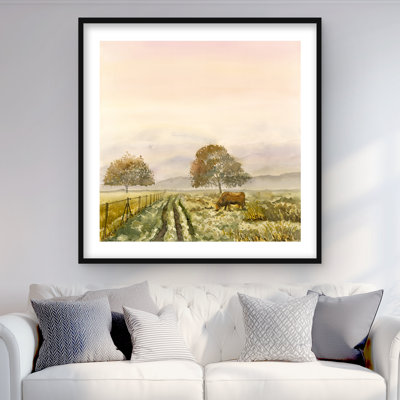 Sweet morning in the countryside - Kitchen Farmhouse Print