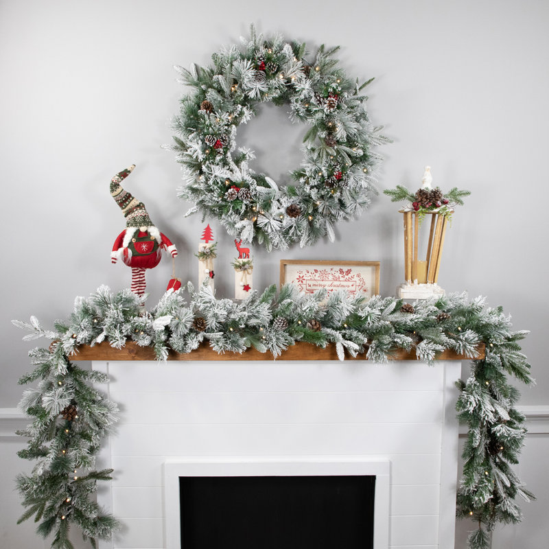 Guirlande de Noël artificielle 9 'x 14'