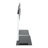 Aketzalli Latitude Run® Single Screen Floor Stand Mount-818459505