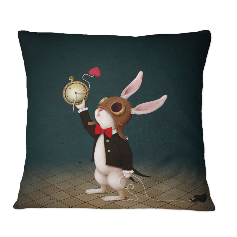 Coussin White Alice, 18 po x 18 po