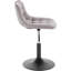 Suncrest Swivel Upholstered Velvet Adjustable Height Bar Stool with Steel Frame-1371206270