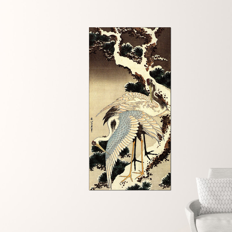 Hokusai - Wrapped Canvas Painting, 140cm H x 70cm W x 1.8cm D