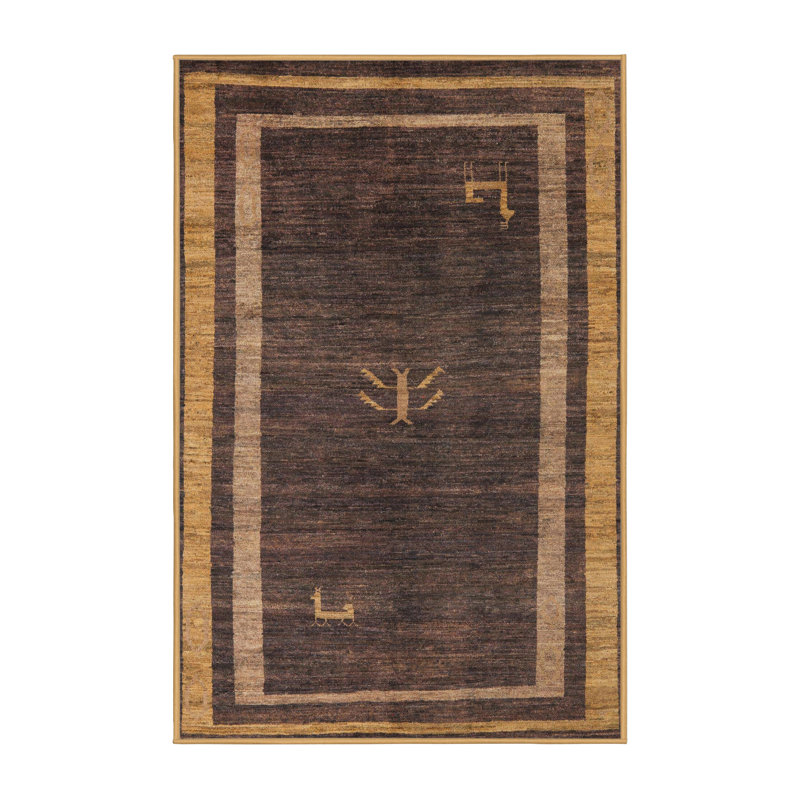 Tapis abstrait moderne 5259, Rectangle 7 pi x 10 pi