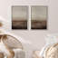 Abstract Landscape " Earthen Layers Abstract Earth Tone " 2 - Pieces-98464601-98464602