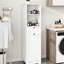 Armoire de trieuse à lessive blanche Space