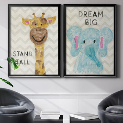 " Safari Stand Tall " 2 - Pieces