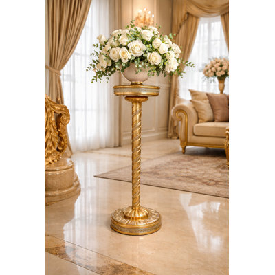 Daylah Round Pedestal Plant Stand by House of Hampton