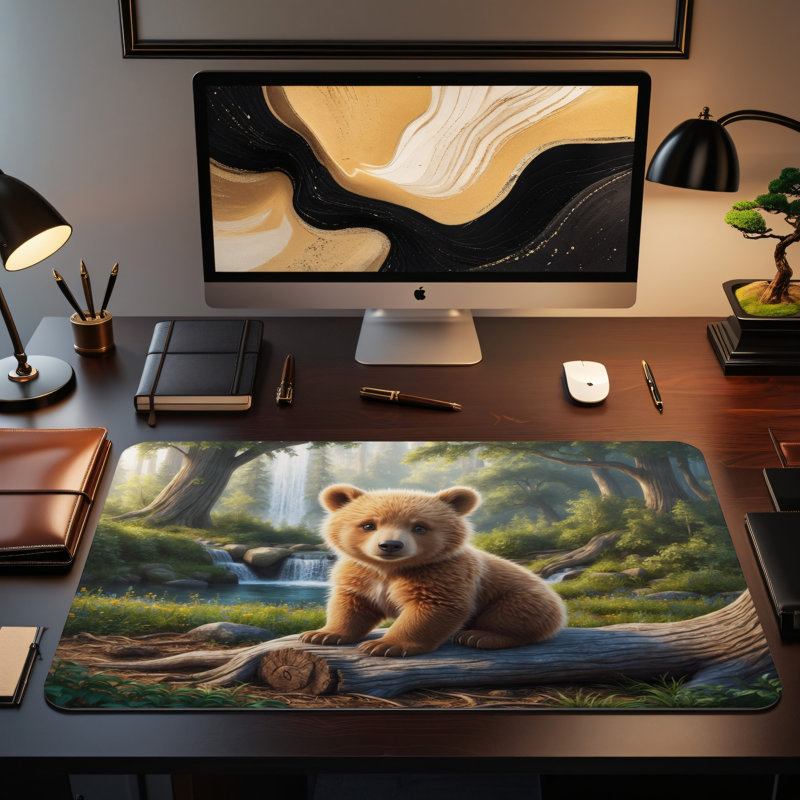 Polyester Desk Pad, 23.6x13.8