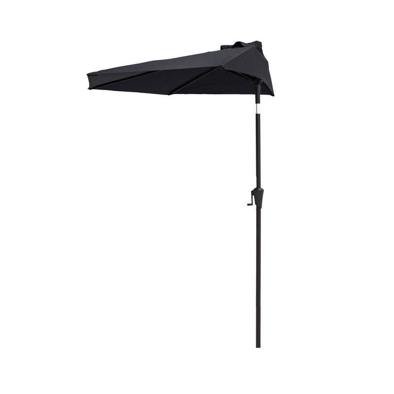 Parasol de marché 108 po Frizzell, Noir