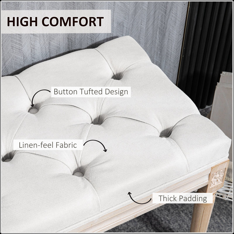 Banc de chambre 46 po
