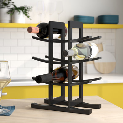 Arthurene 12 Bottle Tabletop Wine Bottle Rack