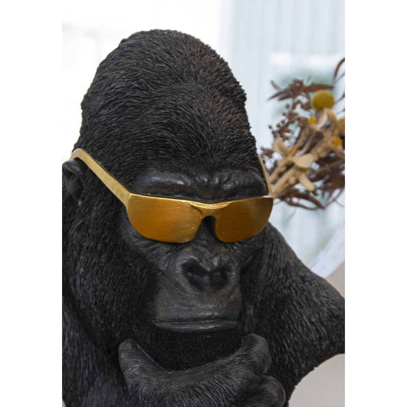 Gorilla Head with Glasses