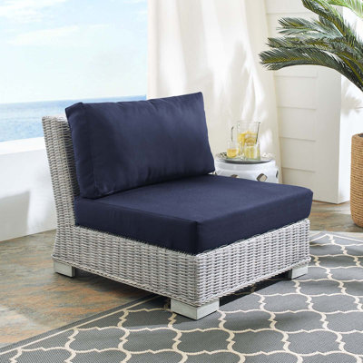 Chaise sans accoudoirs en rotin Conway