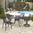 Frontenac Round Outdoor Dining Table Umbrella Hole ,-20237349
