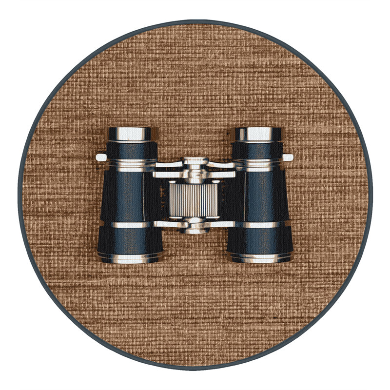  Tapis nautique lavable à jumelles, Rond 7 pi