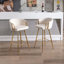 Tabourets Dardar, avec repose-pieds chromé et base / tabouret simple à pieds dorés-1577701196-1566390690