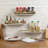 6 Jar Solid Wood Spice Rack
