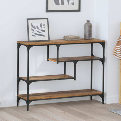 Console Table 100 X 30 X 75 Cm Engineered Wood