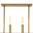 Light Wolf Brass Dimmable Kitchen Island Linear Chandelier-521358369-503196995