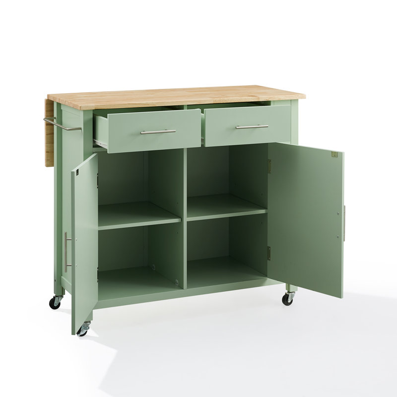 Allura Kitchen Island, Mint