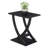 Arbri 22" W Criss-Cross Chairside End Table-1297541288