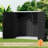 Decksplore 280 Gallons Double-Door Vertical Resin Storage Cabinet with Floor-120466586