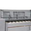 Lit de jour simple tapissier avec tiroirs, tablettes, armoires rabattables et table d'appoint-1981397152