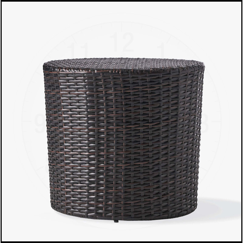 Table d'appoint KINGSTown RD, Brun