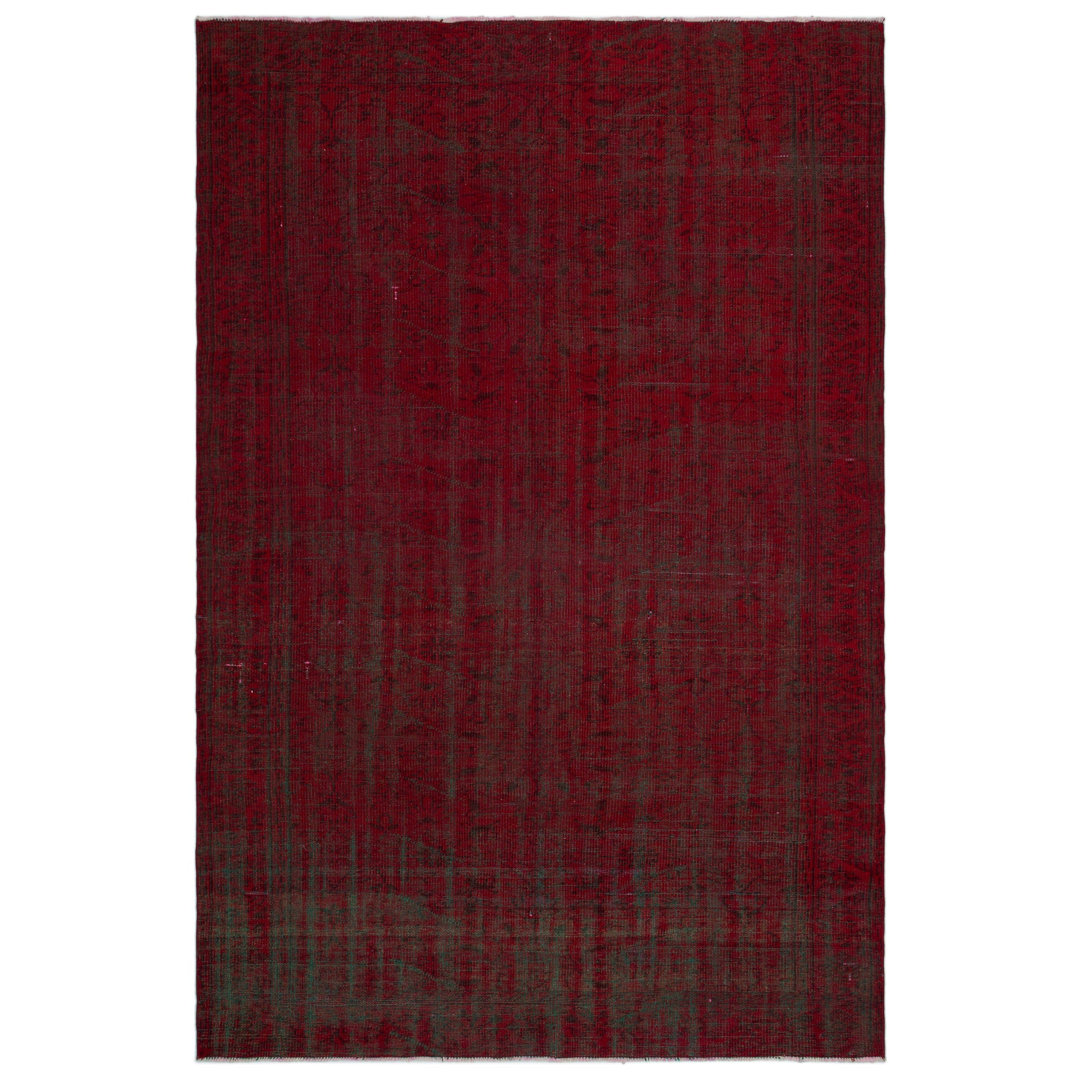 Round Sessoms Hand Knotted Area Rug