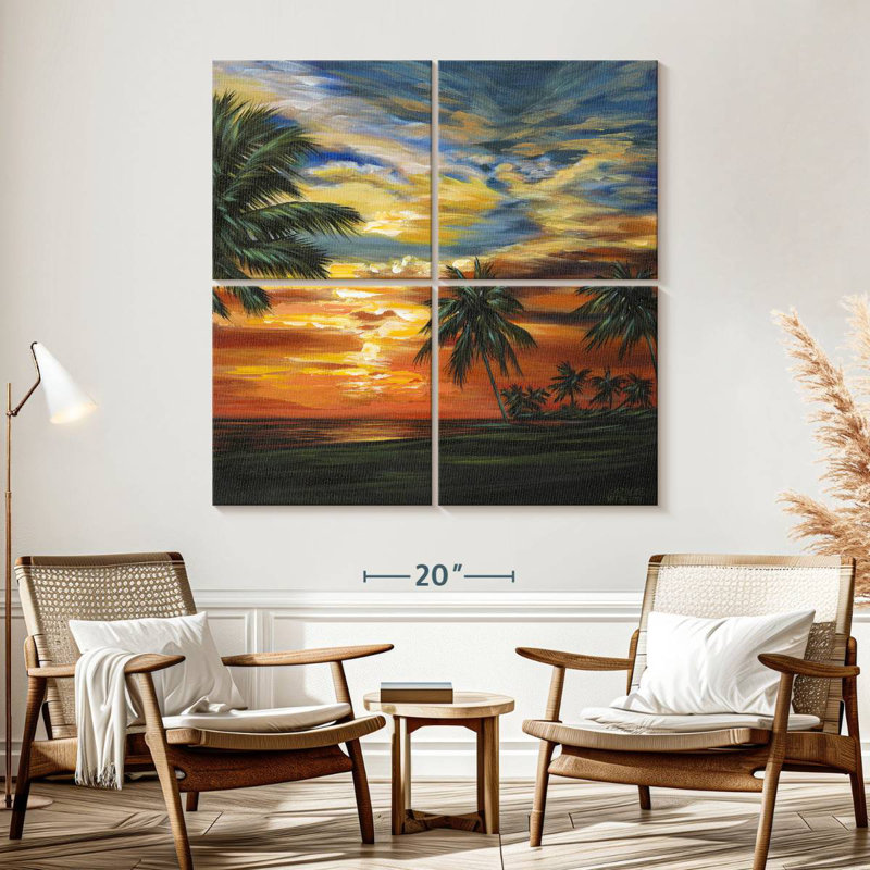 Gillard, superbe coucher de soleil tropical II