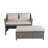 Frett Wicker 2 - Person Patio Conversation Set with Cushions-71112743