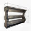 Marquand 8 - Bottle Solid Wood Wine Bottle & Glass Rack-1657206955