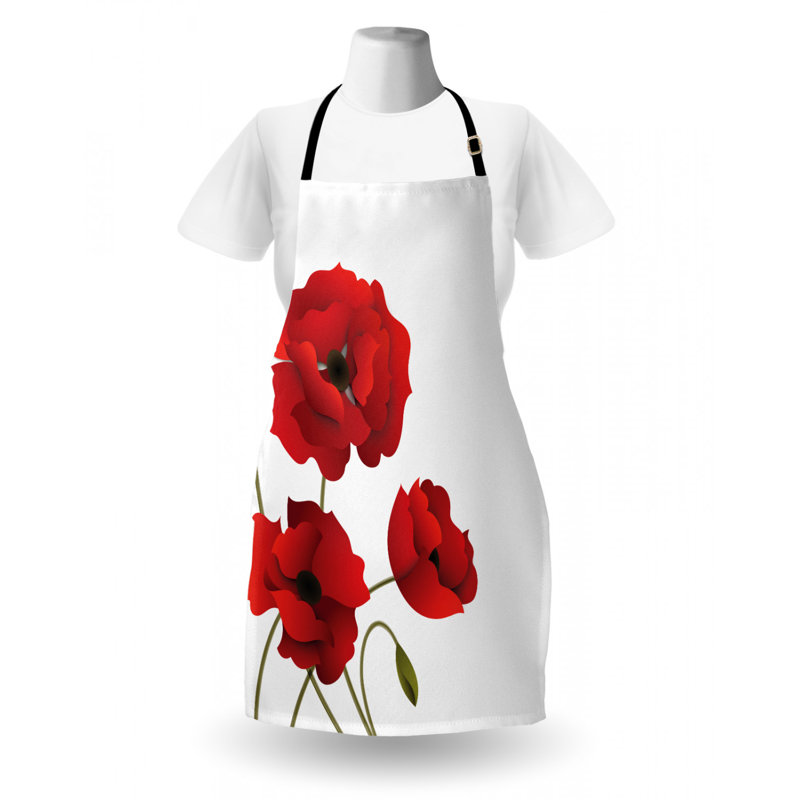 Floral Bib Apron