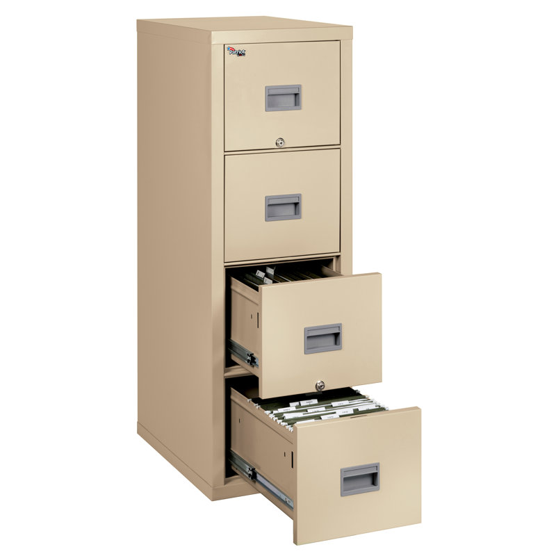 Patriot 4 - Drawer File Cabinet, Parchment