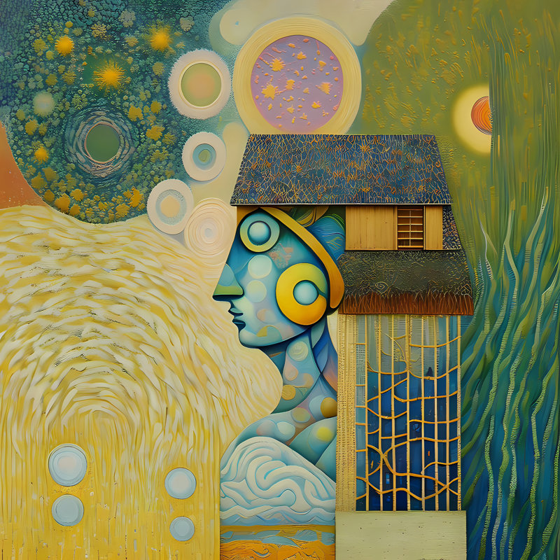 Vierge 483, 30" H x 30" W